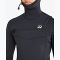 Pánsky neoprén Billabong 5/4mm Absolute Natural Chest Zip Hooded Black 8