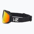 Snowboardové okuliare VonZipper Encore black satin/wildlife fire chrome 4