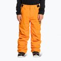 Detské snowboardové nohavice Quiksilver Estate orange pepper