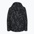 Detská snowboardová bunda Quiksilver High In The Hood Printed high energy black reflective 2