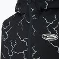 Detská snowboardová bunda Quiksilver High In The Hood Printed high energy black reflective 3