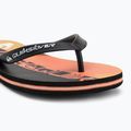 Pánske žabky  Quiksilver Molokai Art 25 fiery coral wordblock 7