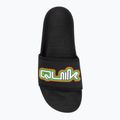 Pánske šľapky Quiksilver Rivi Wordmark Slide II black rasta 5