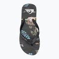 Pánske žabky  Quiksilver Molokai Art 25 black naturama 5