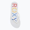 Dámske žabky ROXY Sandy III white/rainbow monogram 5