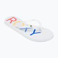 Dámske žabky ROXY Sandy III white/rainbow monogram 8