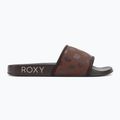 Dámske šľapky ROXY Slippy IV brown combo 2