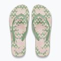 Dámske žabky ROXY Tahiti VII green/pink 2