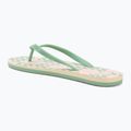 Dámske žabky ROXY Tahiti VII green/pink 3