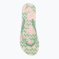 Dámske žabky ROXY Tahiti VII green/pink 5