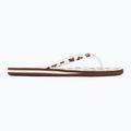 Dámske žabky ROXY Portofino III dc light brown/white 2