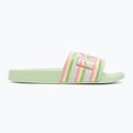 Dámske šľapky ROXY Slippy II green stripe 2
