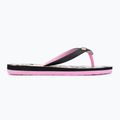 Detské žabky ROXY Tahiti VII black/pink stencil 2