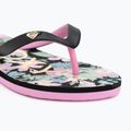 Detské žabky ROXY Tahiti VII black/pink stencil 7