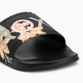 Dámske šľapky ROXY Slippy II black/green print 7