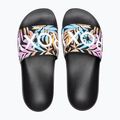 Dámske žabky ROXY Slippy II black multi camo 2