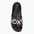 Dámske šľapky ROXY Slippy II black multi camo 5