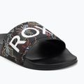 Dámske šľapky ROXY Slippy II black multi camo 7