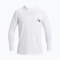Pánske plavecké tričko longsleeve Quiksilver DNA Bubble Logo white
