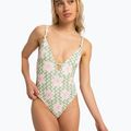 Dámske jednodielne plavky ROXY Hibiscus Daze basil party waves yw 2