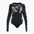 Dámske jednodielne plavky ROXY Fashion anthracite island escape