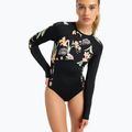 Dámske jednodielne plavky ROXY Fashion anthracite island escape 2