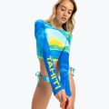 Dámsky plavecký longsleave ROXY Atlas Crop Top skyway 3