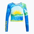 Dámsky plavecký longsleave ROXY Atlas Crop Top skyway 5