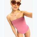 Dámske jednodielne plavky ROXY Solid Beach Classics Bandeau heather rose 5