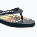 Pánske žabky Quiksilver Java Art blue 5 7