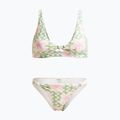 Dámske dvojdielne plavky ROXY Hibiscus Daze Elongated Tri basil party waves yw