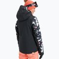 Dámska snowboardová bunda ROXY Free Jet true black/big flower 3