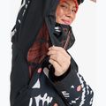 Dámska snowboardová bunda ROXY Free Jet true black/big flower 8