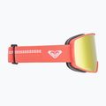 Dámske snowboardové okuliare ROXY Storm W coral chic/clux ml orange 3