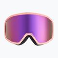 Dámske snowboardové okuliare ROXY Izzy coral chic/clux ml l purple 2