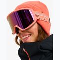 Dámske snowboardové okuliare ROXY Izzy coral chic/clux ml l purple 5