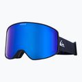 Snowboardové okuliare Quiksilver Storm black/black clux ml blue