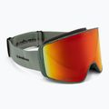 Pánske snowboardové okuliare Quiksilver Storm MG dark ivy/clux ml red 2