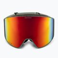 Pánske snowboardové okuliare Quiksilver Storm MG dark ivy/clux ml red 3