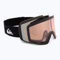 Pánske snowboardové okuliare Quiksilver Storm MG black/ black clux ml silver