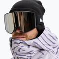 Pánske snowboardové okuliare Quiksilver Storm MG black/ black clux ml silver 6