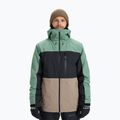 Pánska snowboardová bunda Quiksilver Sycamore Block 20K dark ivy