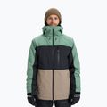 Pánska snowboardová bunda Quiksilver Sycamore Block 20K dark ivy