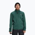 Pánska snowboardová mikina Quiksilver Steep Point Full Zip Fleece trekking green
