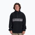 Pánska snowboardová mikina Quiksilver Omni Sherpa Half Zip black
