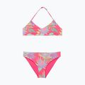 Detské dvojdielne plavky ROXY Aquarella Tri Bralette Set sangria sunset