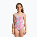 Detské jednodielne plavky ROXY Aquarella sangria sunset aquarella rg