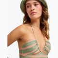Dámske jednodielne plavky ROXY Dreamer HI oil green say it with stripes 5