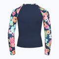 Dlhý rukáv + spodný diel plaviek ROXY Morning Flower Lycra Set mood indigo morning flowers 4