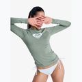 Dámske plavecké tričko longsleeve ROXY Whole Hearted oil green 4
